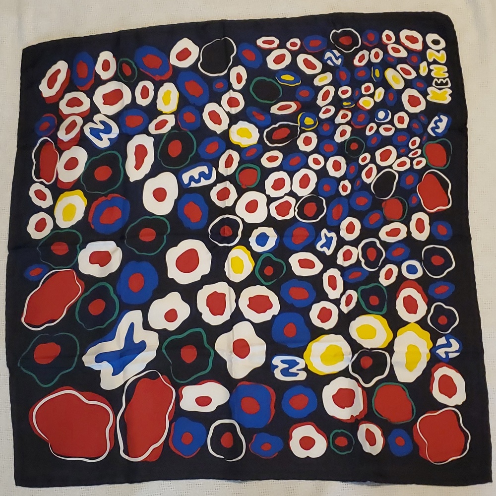 KENZO Paris Silk Scarf